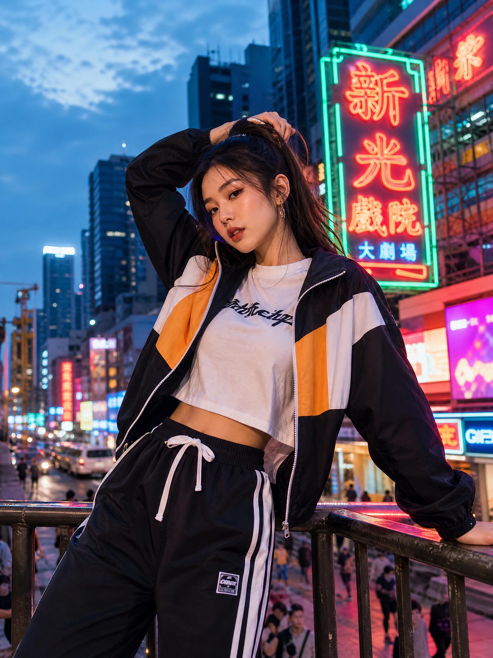 香蕉视频城市夜景短视频拍摄视频演示后期剪辑封面